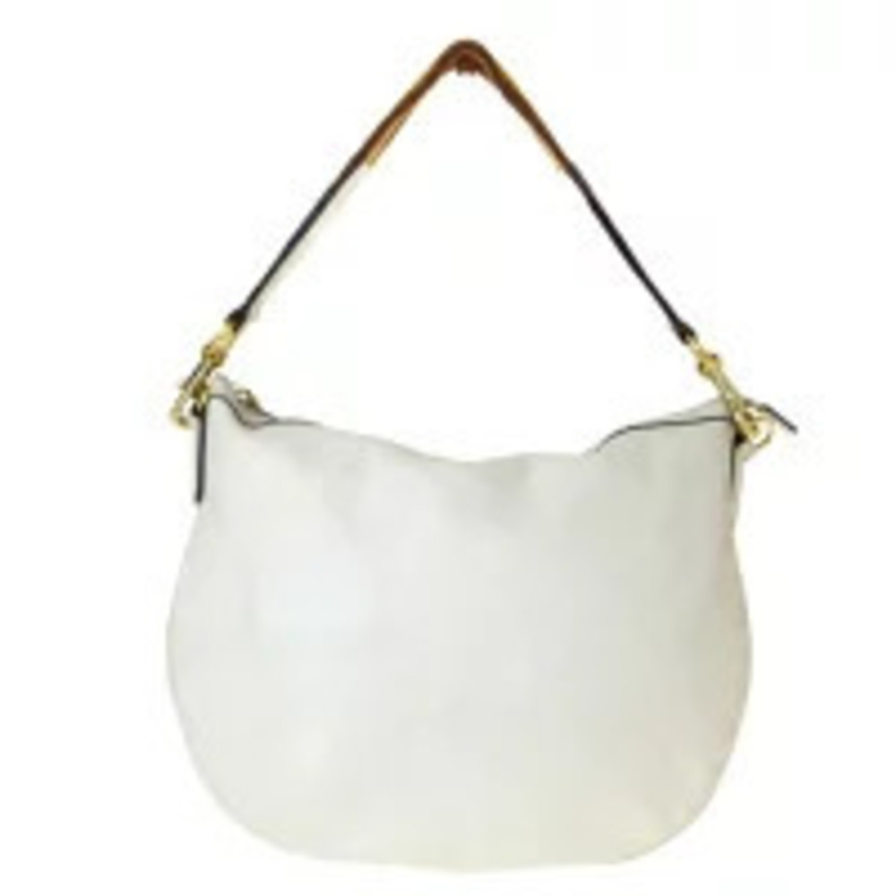 Gucci Sherry Shoulder Bag Ivory White Leather